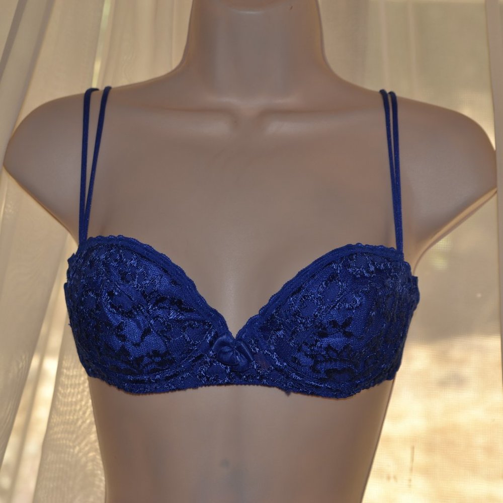 Vintage Victorias Secret Bra Gold Tag 34 B Made In USA